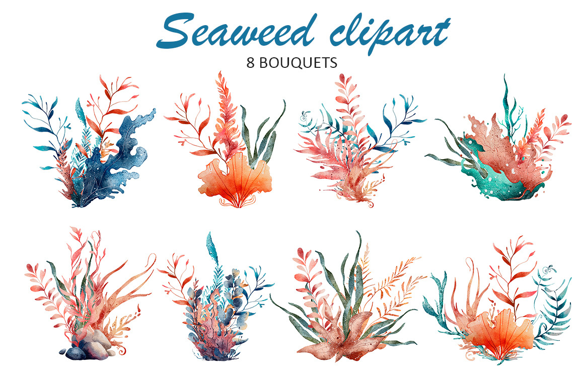 Water Plants Seaweed Clipart