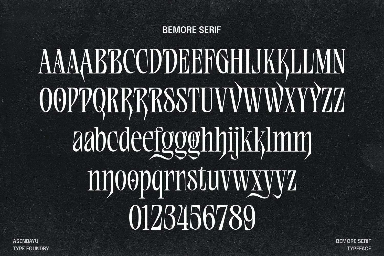 Bemore Serif - Distinctive Serif Display Font