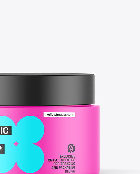 Matte Dropper Bottle and Cosmetic Jar Mockup