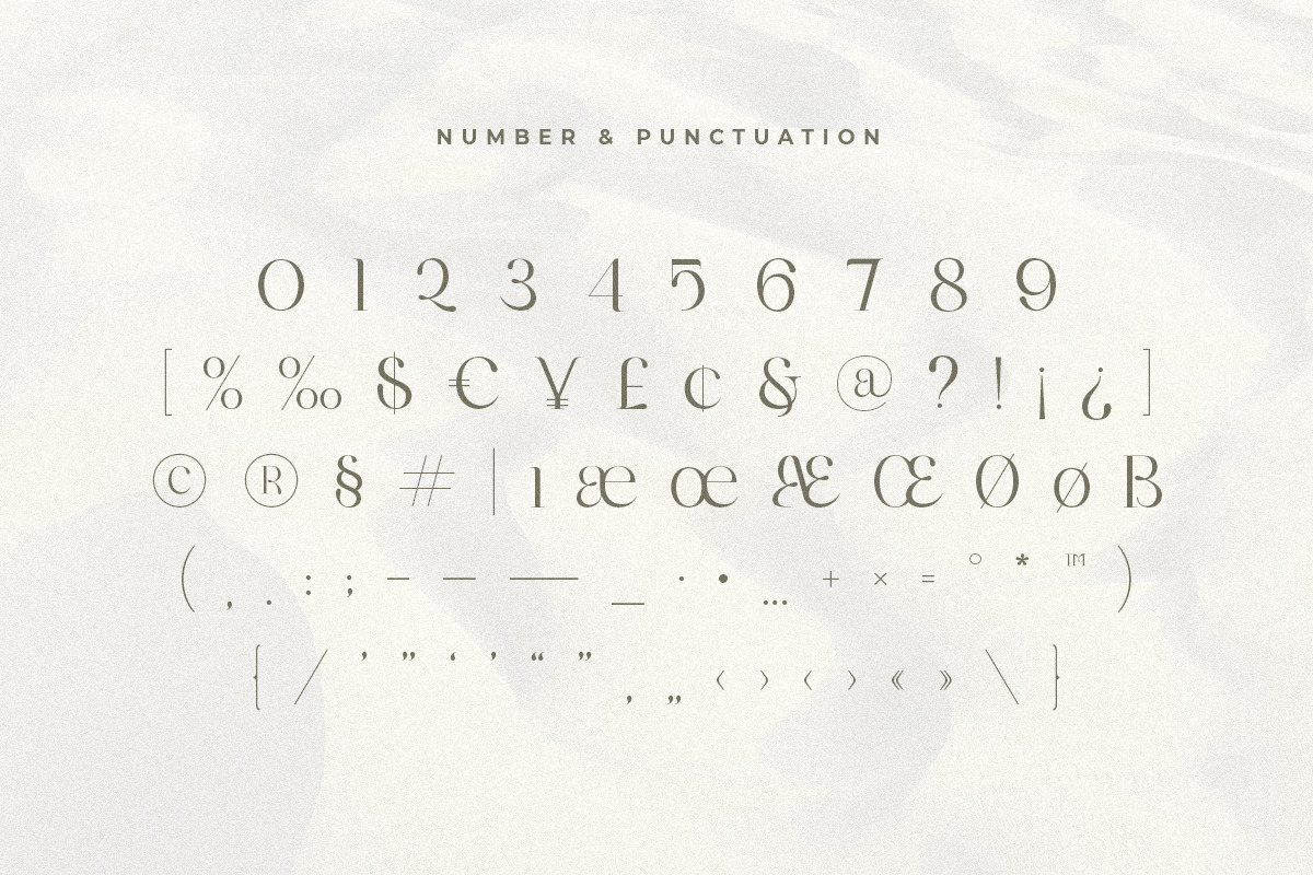 Balfira - Elegant Display Font Balfira - Elegant Display Font