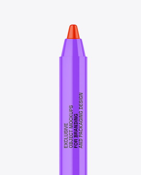 Glossy Lip Liner Mockup