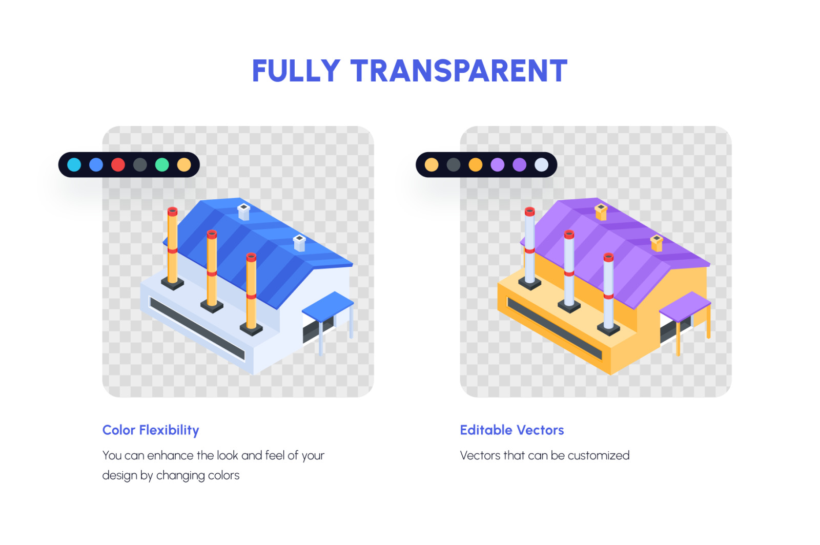 Industrial Isometric Icons Industrial Isometric Icons