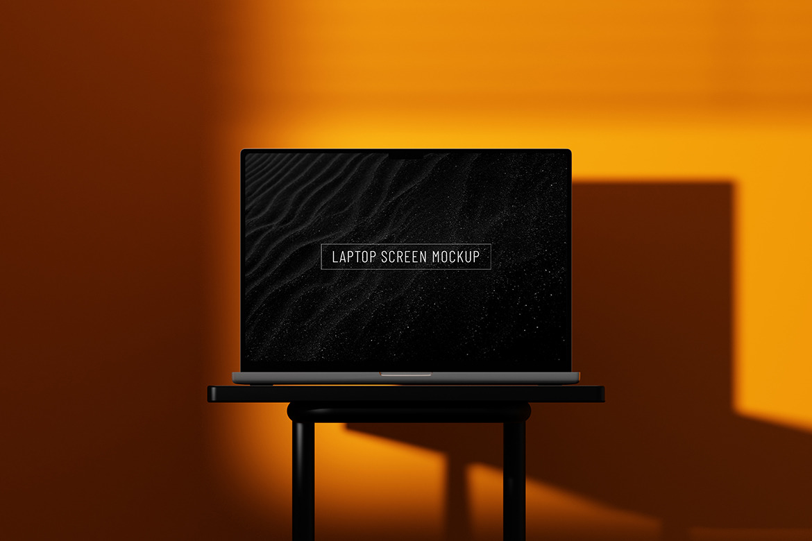 MacBook Screen Mockup Set MacBook Screen Mockup Set