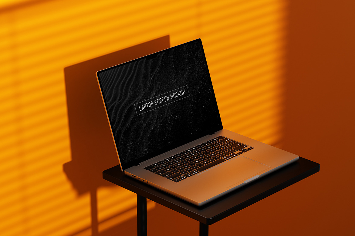 MacBook Screen Mockup Set MacBook Screen Mockup Set