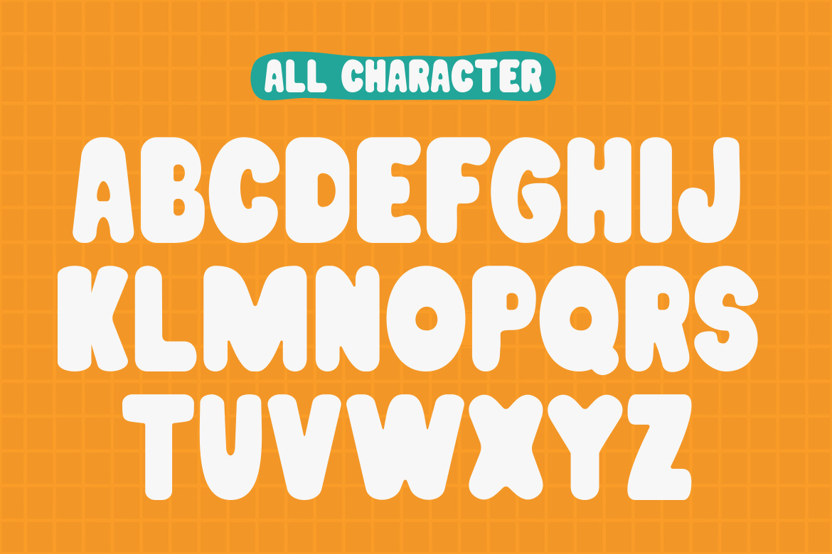 DOTTYIE GUMY - Retro Bubble Font DOTTYIE GUMY - Retro Bubble Font