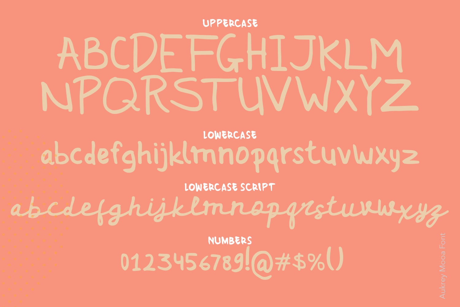 Aukrey Mooa Font