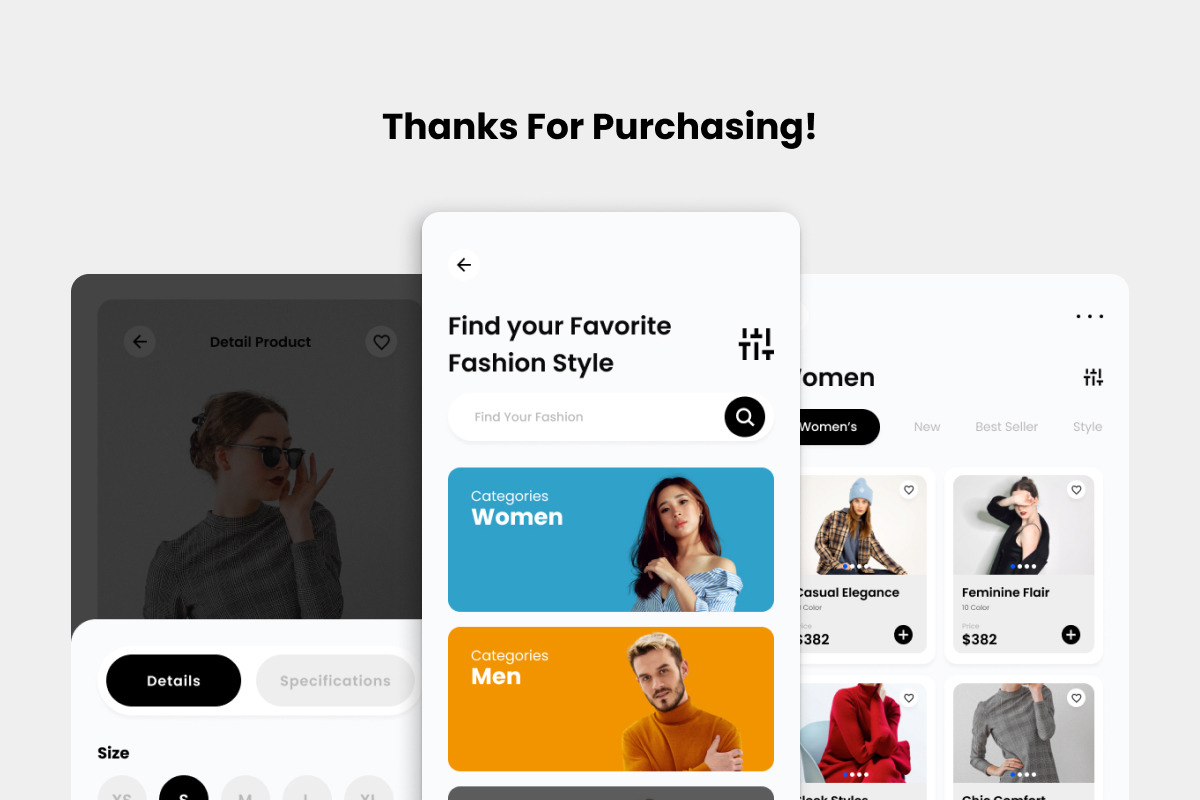 Trendy - Fashion Store Mobile App