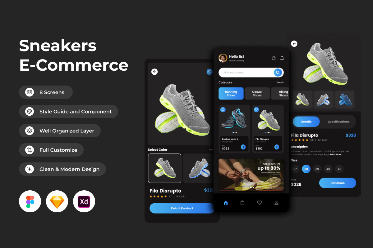 ShoeShack - Sneaker Ecommerce Mobile App ShoeShack - Sneaker Ecommerce Mobile App