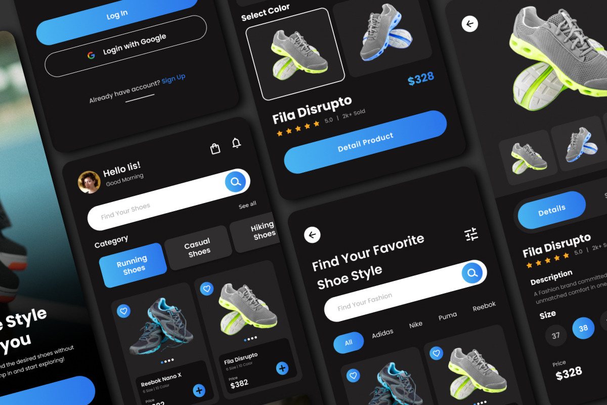 ShoeShack - Sneaker Ecommerce Mobile App ShoeShack - Sneaker Ecommerce Mobile App