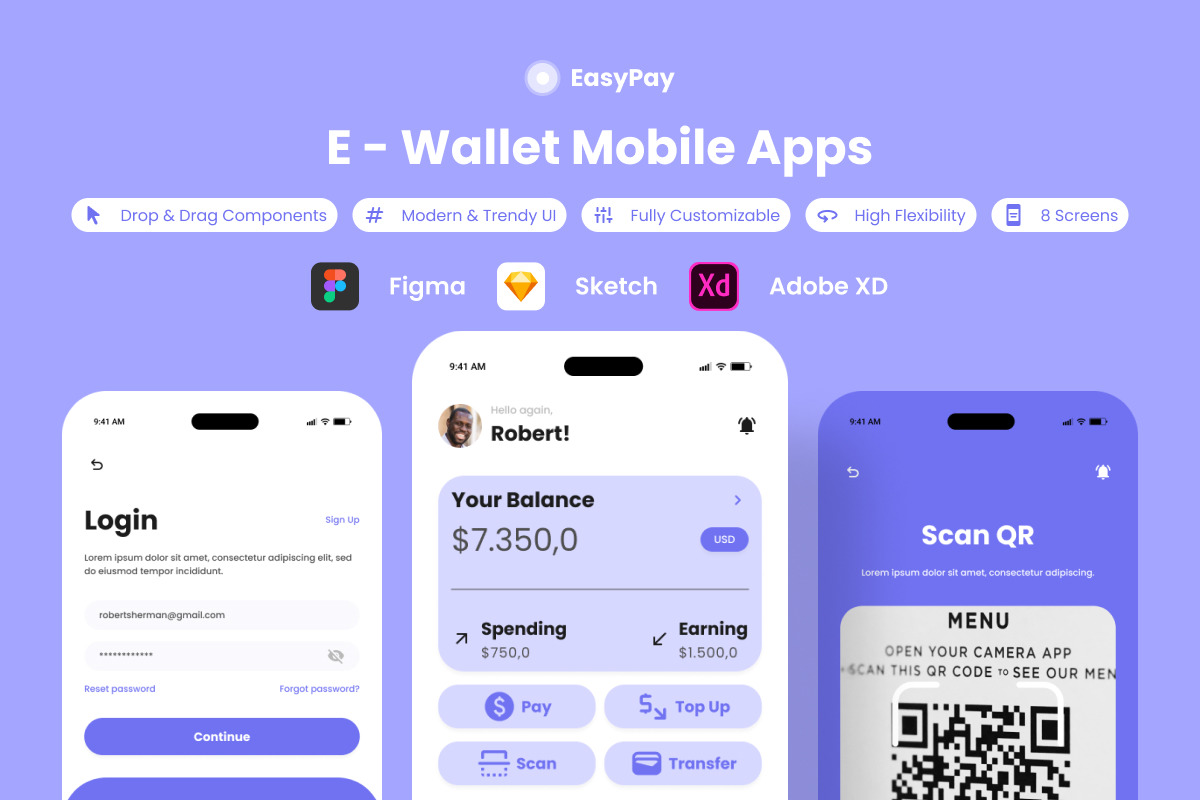 EasyPay - E-Wallet Mobile App