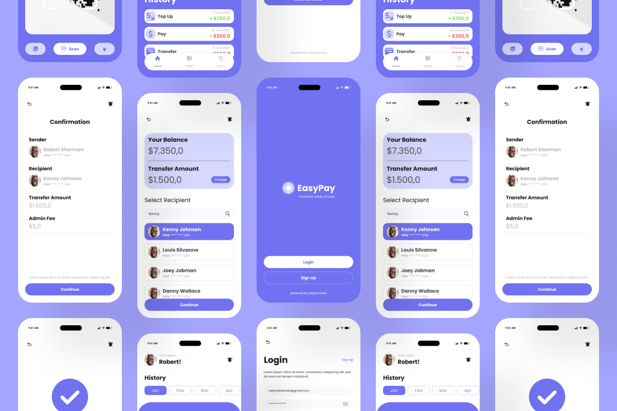 EasyPay - E-Wallet Mobile App EasyPay - E-Wallet Mobile App