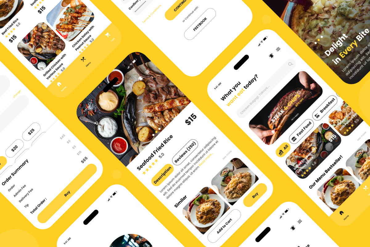 GustoBite - Restaurant Mobile App GustoBite - Restaurant Mobile App