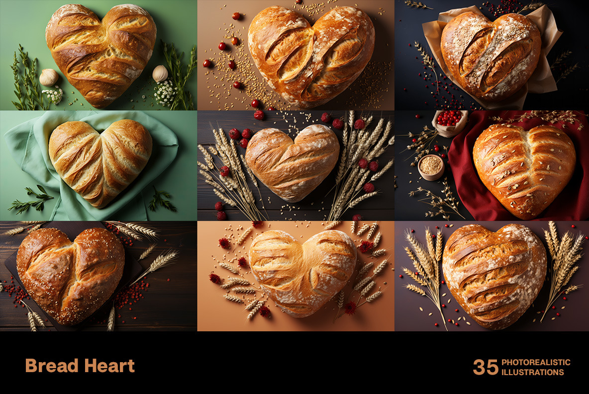 Bread Heart Bread Heart