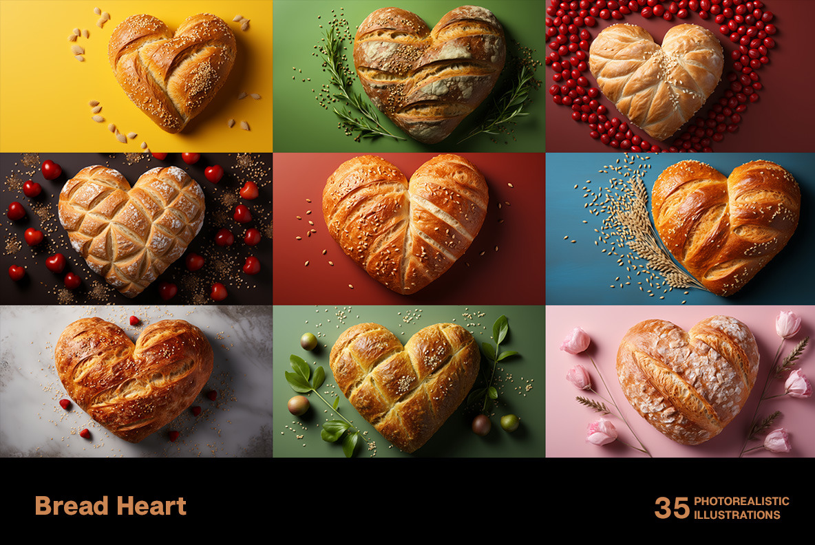 Bread Heart Bread Heart