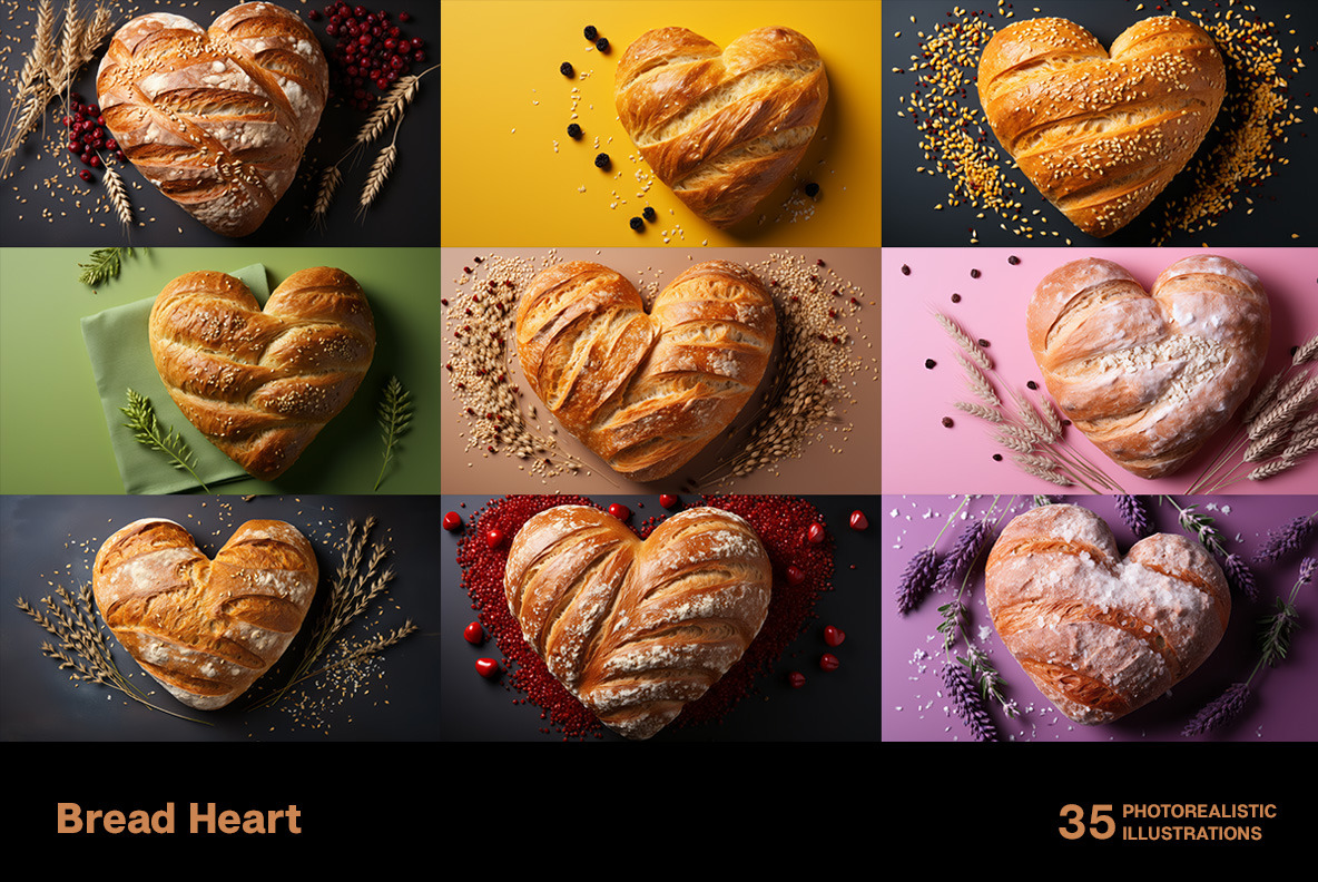 Bread Heart Bread Heart