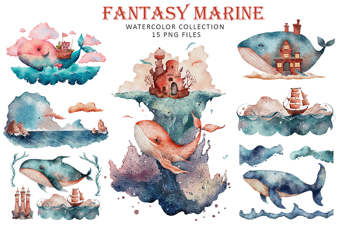 Fantasy Marine Life