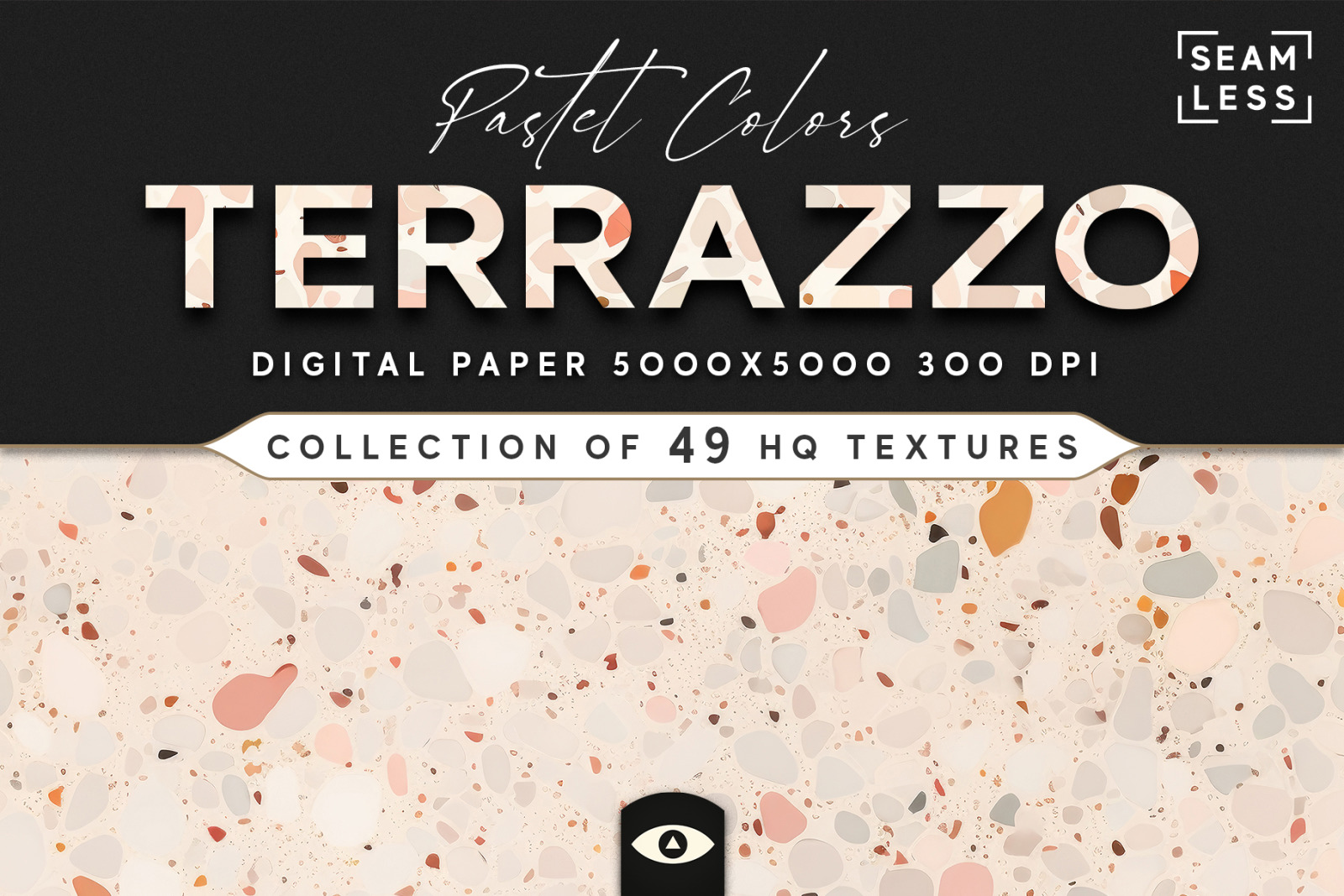 Pastel Colors Terrazzo Texture Pack