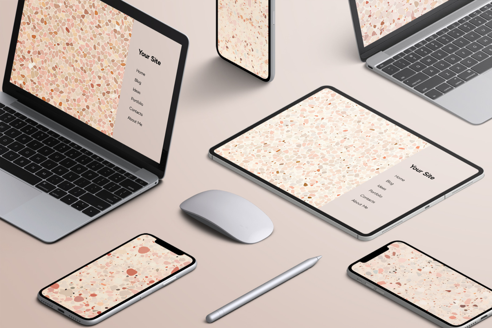 Pastel Colors Terrazzo Texture Pack Pastel Colors Terrazzo Texture Pack
