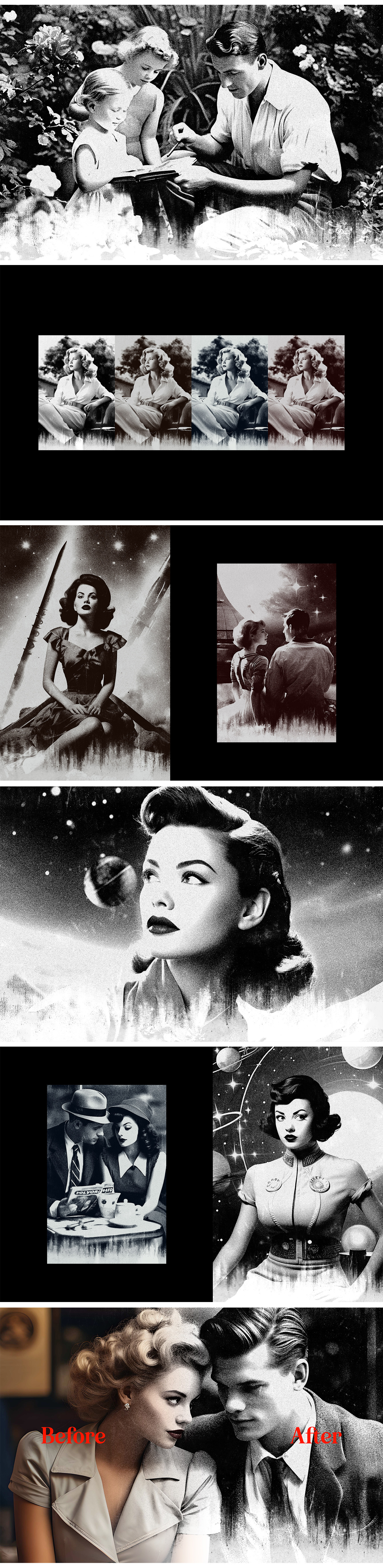 Retro Film Photo Effect