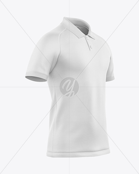 Men's Polo T-Shirt Mockup