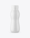 Glossy Dairy Bottle Mockup