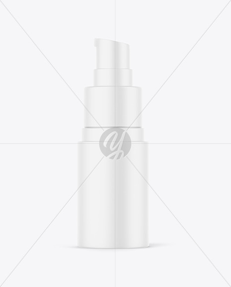 Matte Airless Bottle Mockup