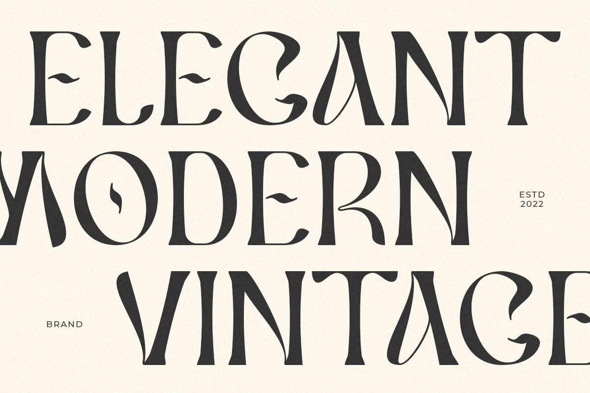 Ceria - Modern Vintage Font