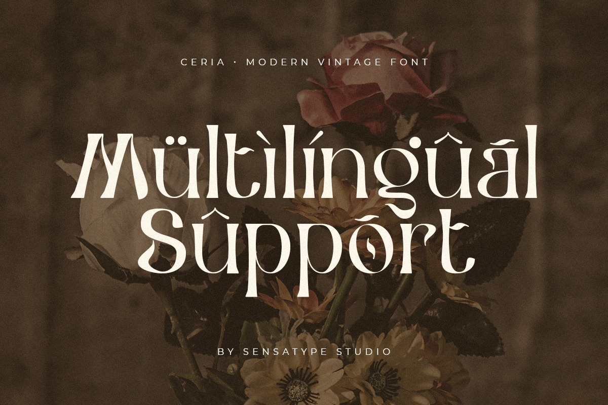 Ceria - Modern Vintage Font