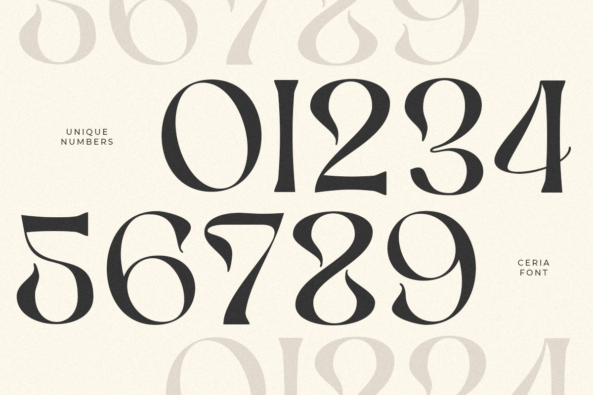 Ceria - Modern Vintage Font