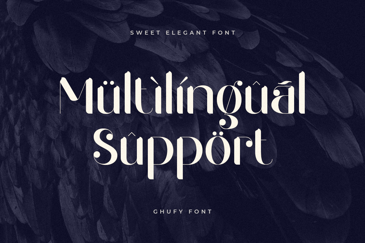 Ghufy - Sweet Elegant Serif Font Ghufy - Sweet Elegant Serif Font
