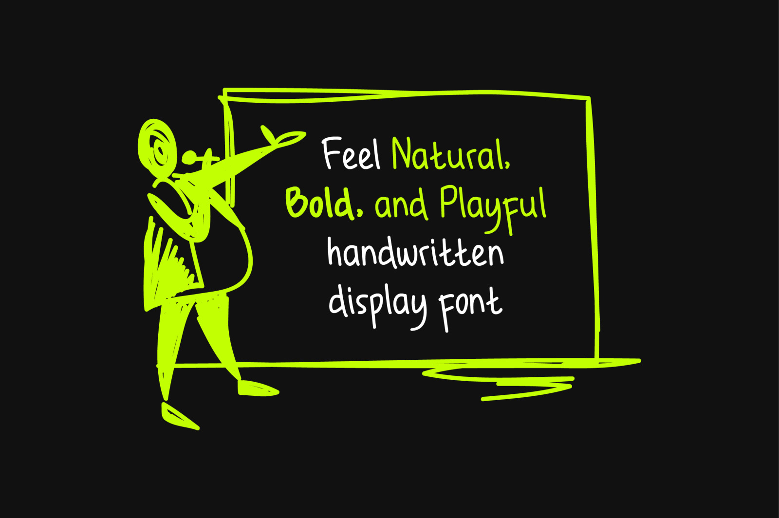 Bold Marker | Natural &amp; Bold Display