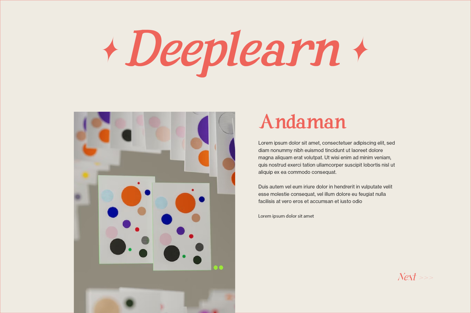 Andaman an Experimental Serif Font