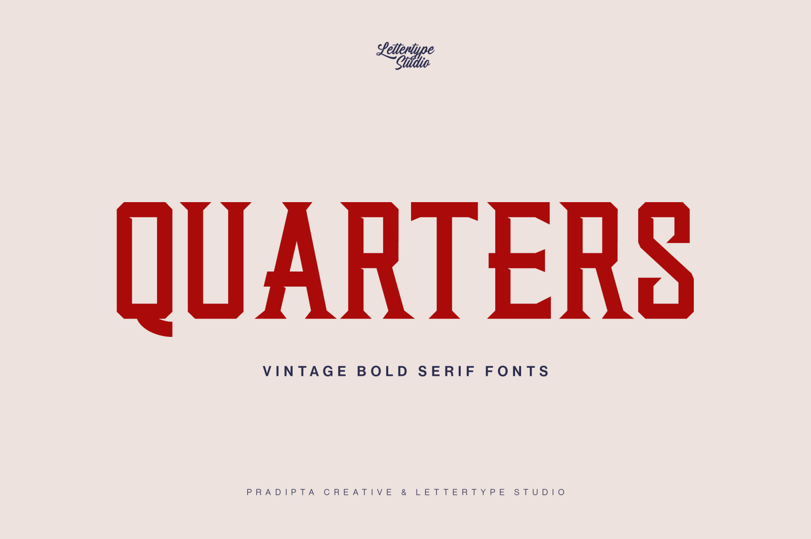 Quarters | Vintage Bold Serif