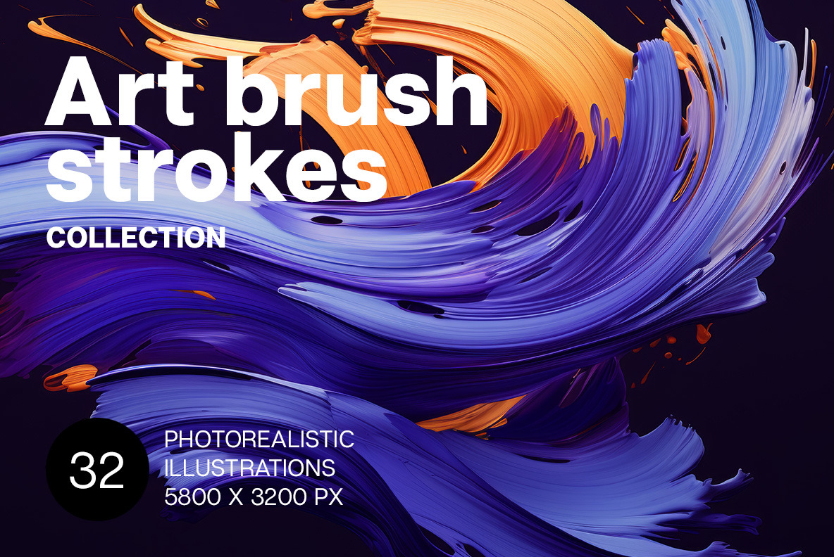 Art brush strokes Art brush strokes