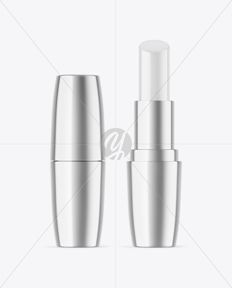 Metallic Lipstick Mockup