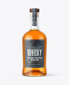 Glasss Whisky Bottle Mockup