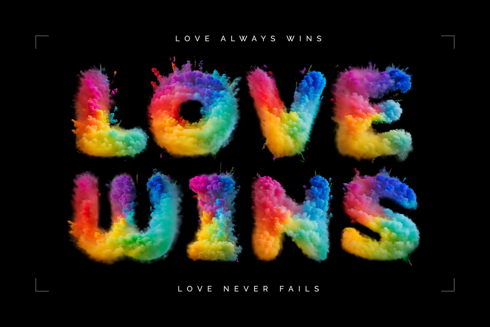 Rainbow Pow - Color Bitmap Font Rainbow Pow - Color Bitmap Font