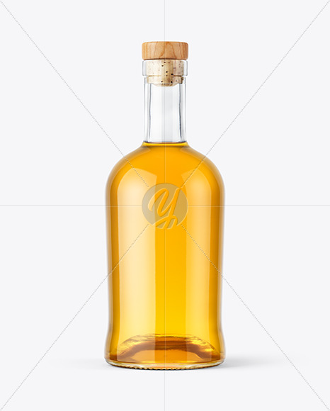 Single Malt Whisky Bottle Mockup