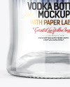 Vodka Bottle Mockup