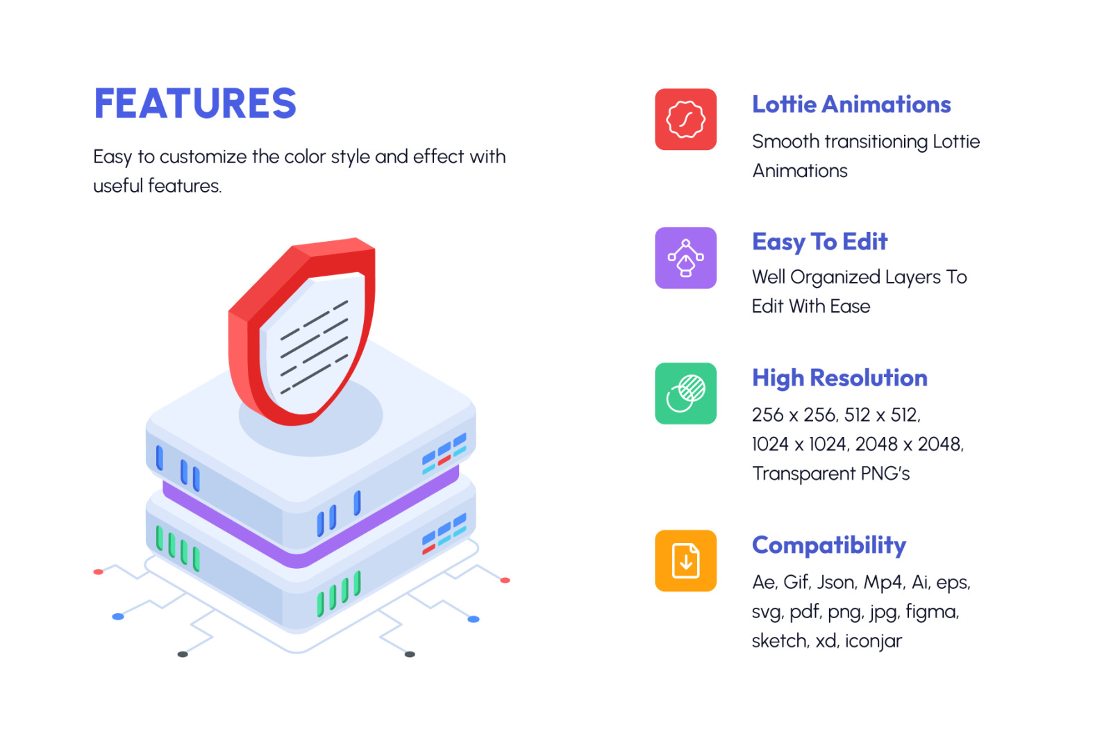 Animated Cyber Security Icons