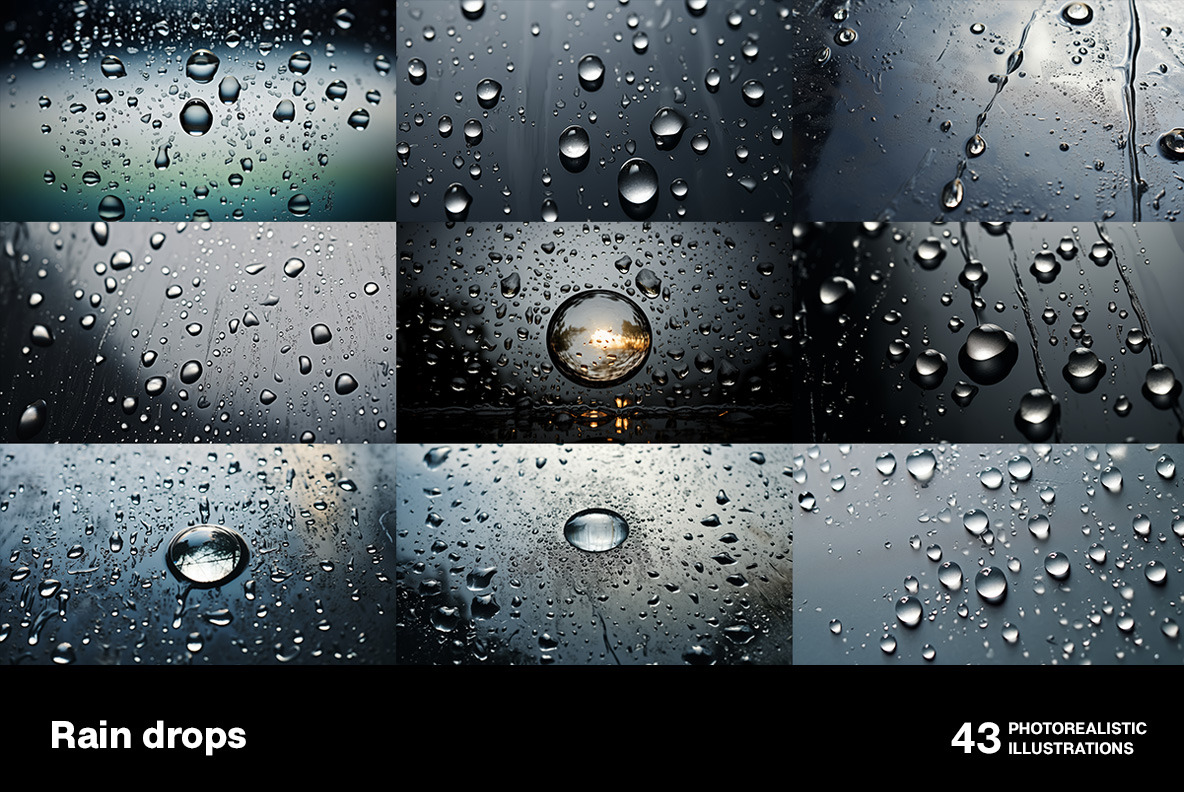 Rain drops Rain drops