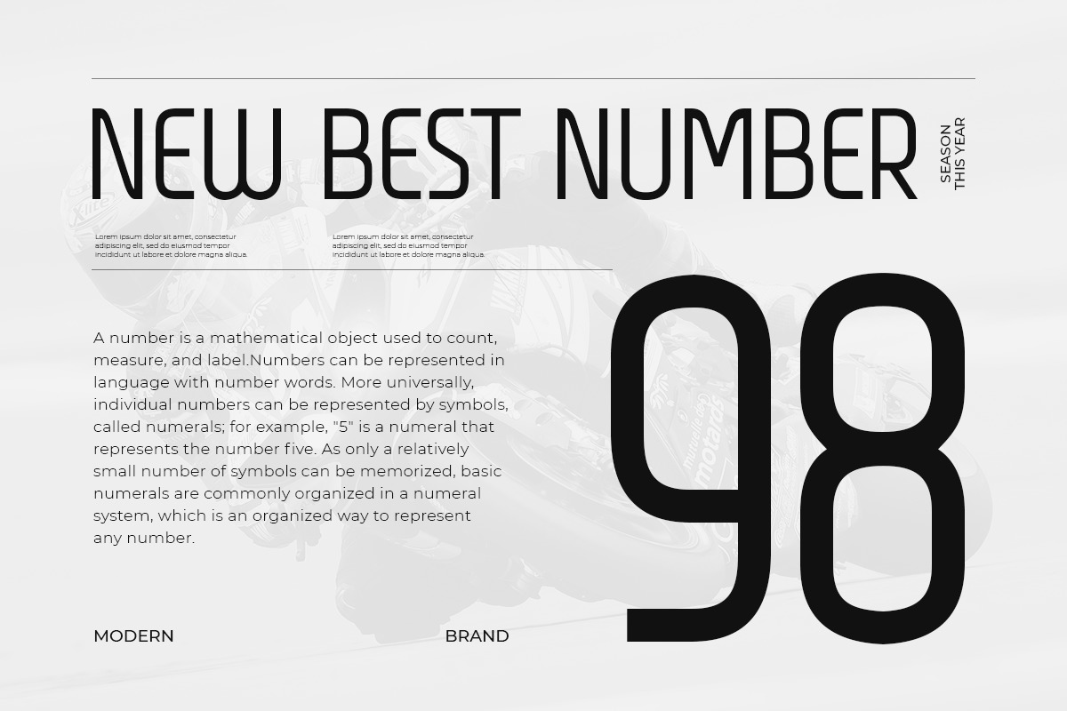 Fantasy - Modern Sport Font Fantasy - Modern Sport Font