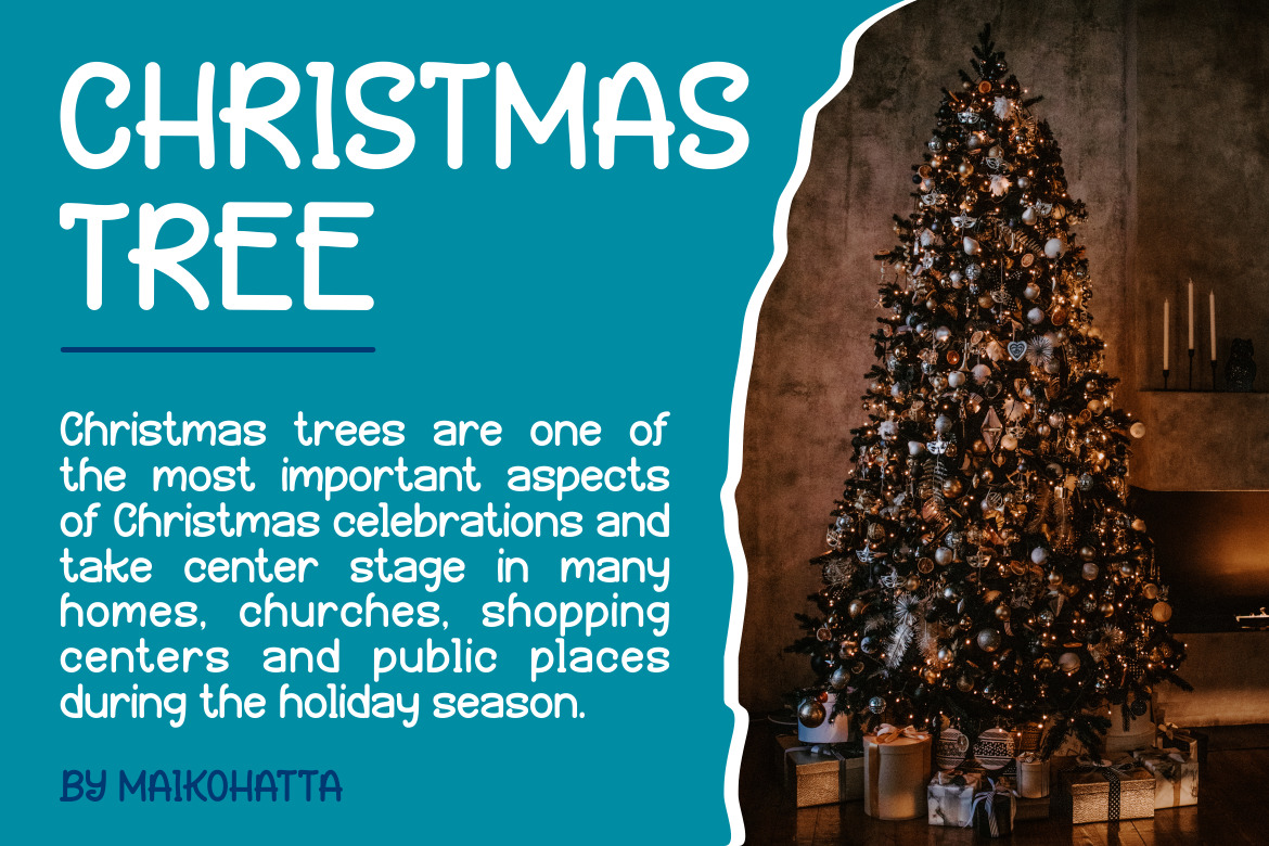 Holly Bale - Christmas Display Font Holly Bale - Christmas Display Font