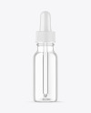 Clear Glass Dropper Bottle Mockup