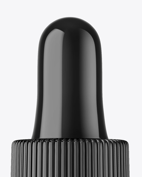 Clear Glass Dropper Bottle Mockup
