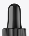 Clear Glass Dropper Bottle Mockup