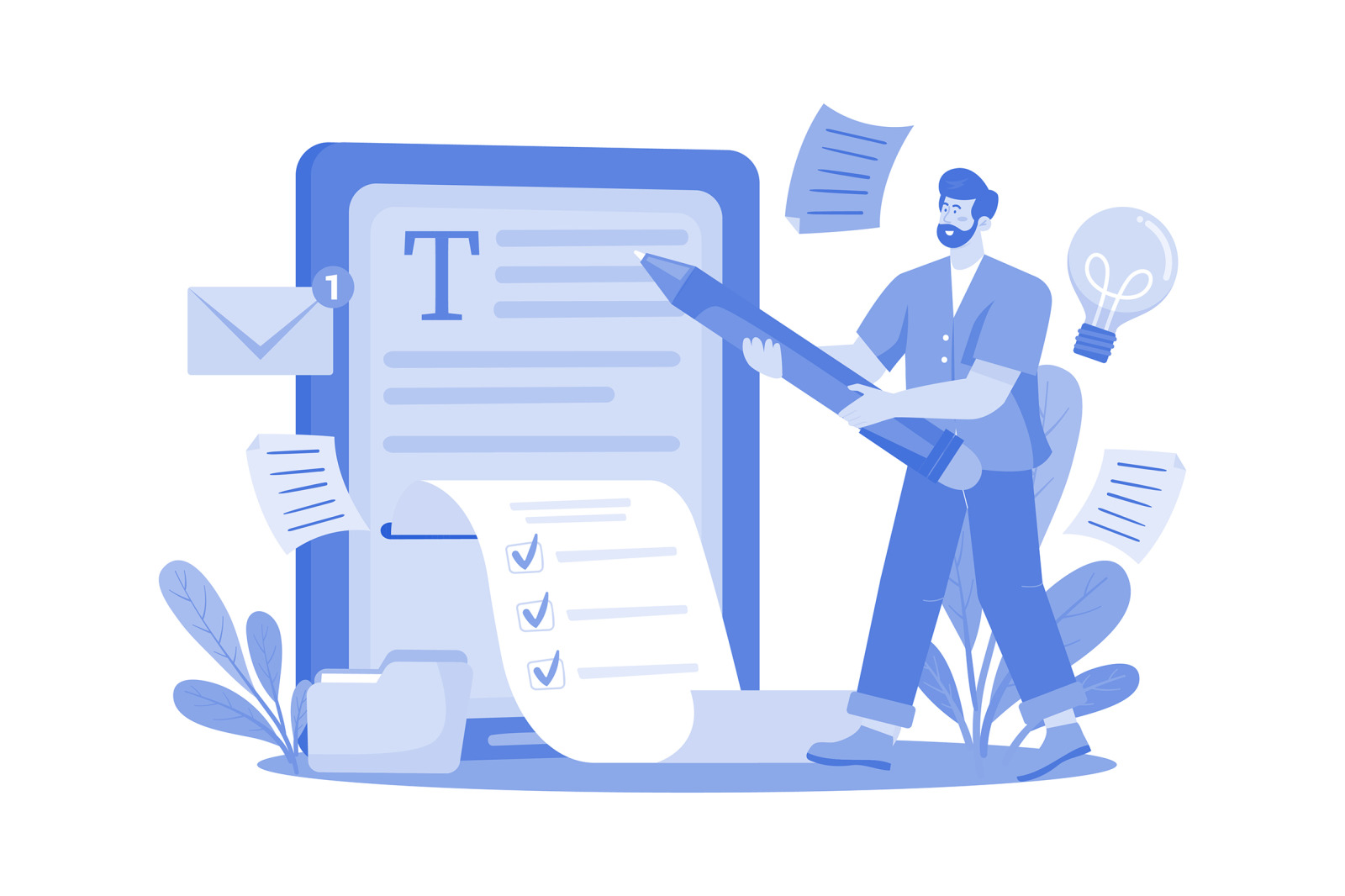 M567_Writing Careers Illustration Pack M567_Writing Careers Illustration Pack