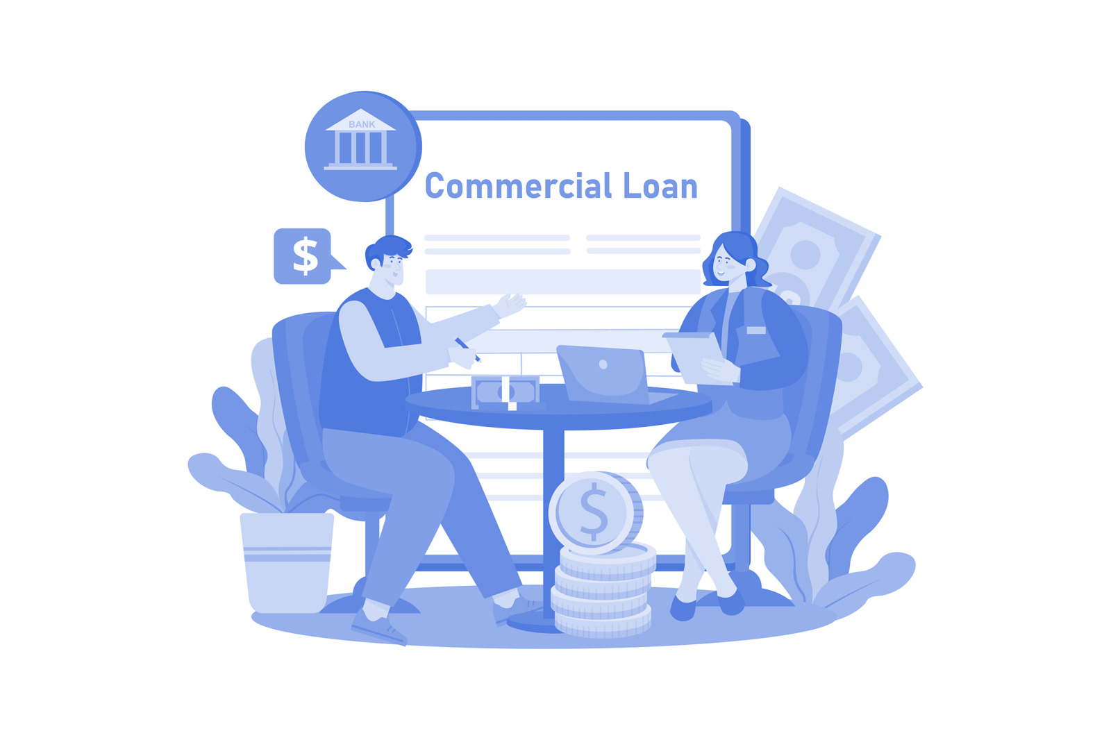 M565_Finance Accounting Illustration Pack M565_Finance Accounting Illustration Pack