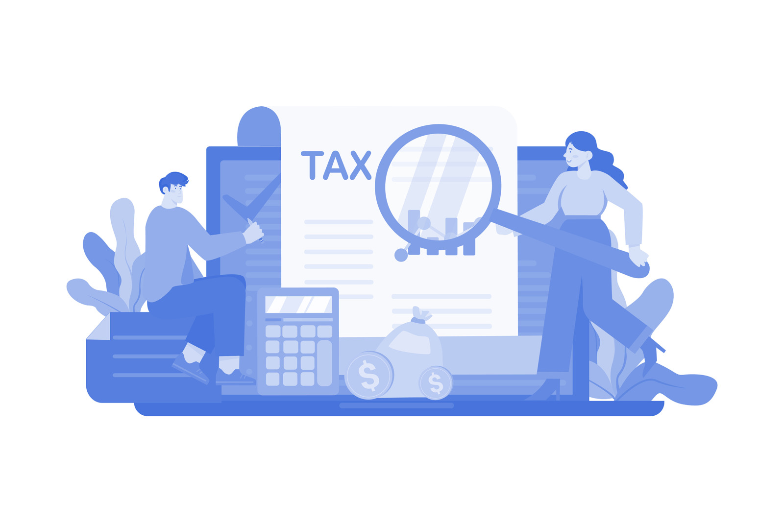 M565_Finance Accounting Illustration Pack M565_Finance Accounting Illustration Pack