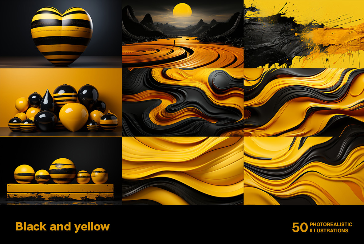 Black and Yellow Collection